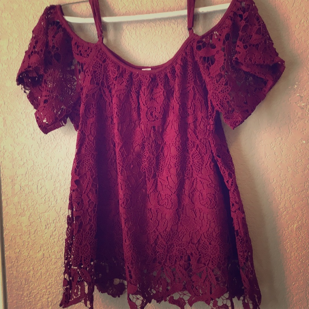 Laced blouse